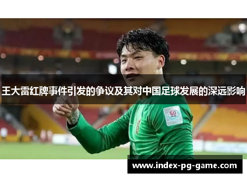 王大雷红牌事件引发的争议及其对中国足球发展的深远影响