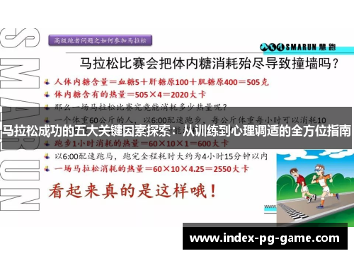 马拉松成功的五大关键因素探索：从训练到心理调适的全方位指南